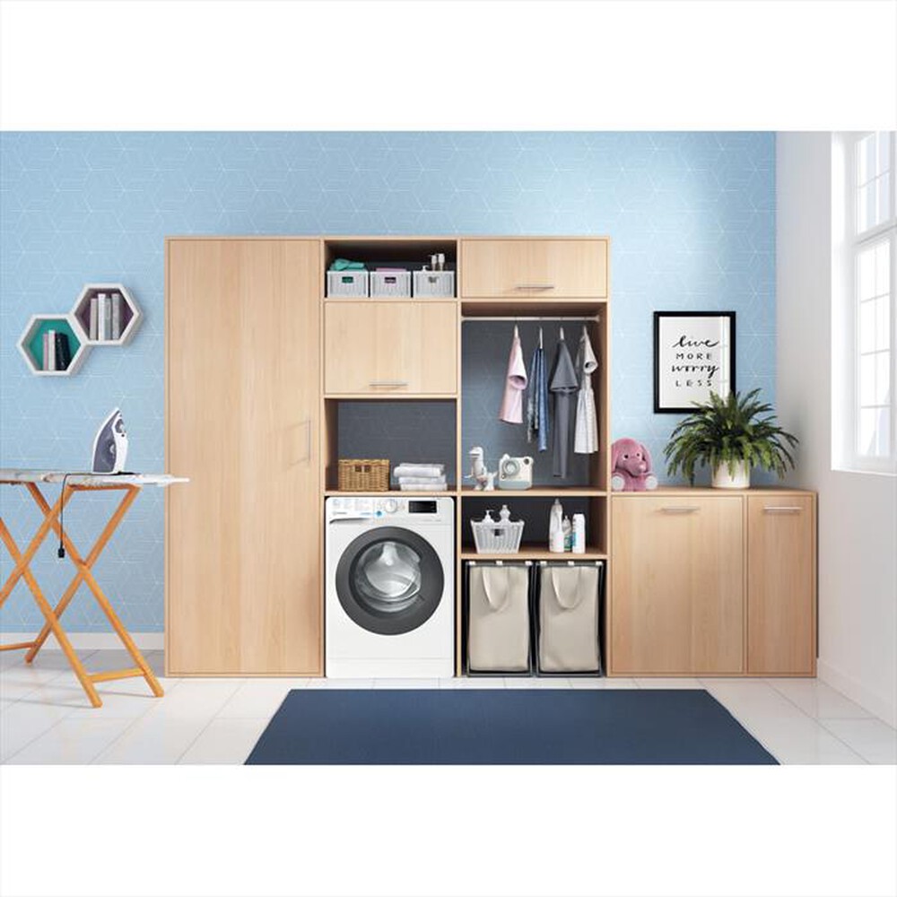 "INDESIT - Lavatrice INNEX STEAM BWE 81496X WKV IT 8 Kg - A-Bianco"