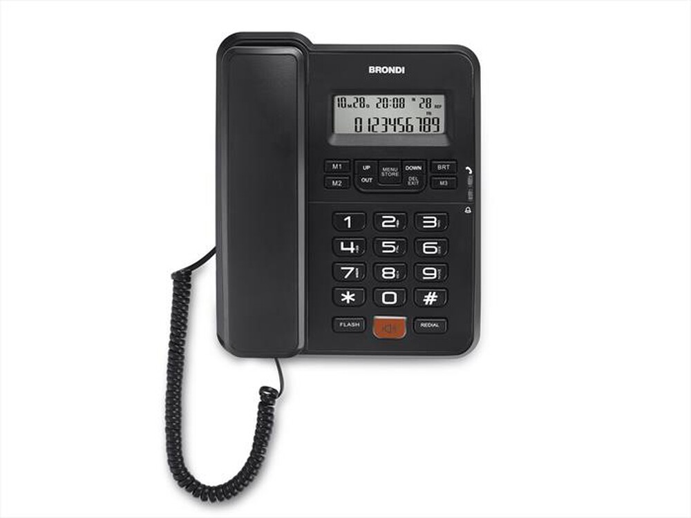"BRONDI - OFFICE DESK-Nero"