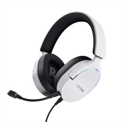 TRUST - Cuffie PC GXT490W FAYZO 7.1 USB-White