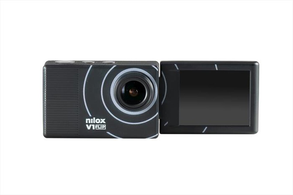 "NILOX - Action cam V1 FLIP-Nero"
