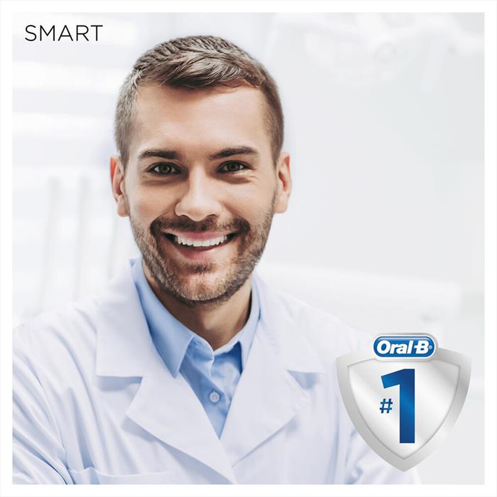 "ORAL-B - SPAZZOLINO ELETTRICO SMART 4 4500 CROSSACTION-NERO"