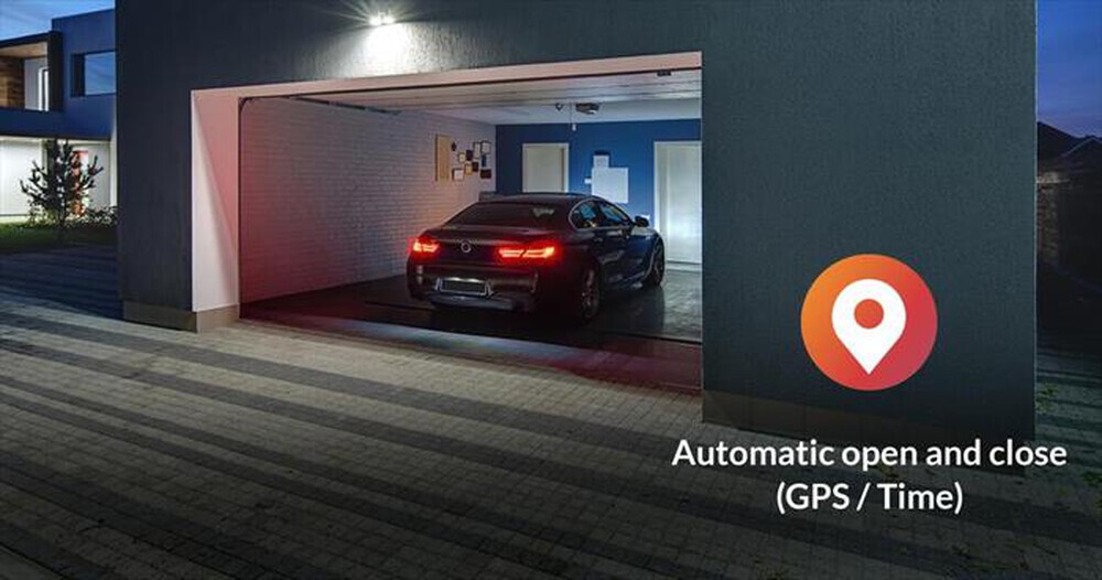 "ISMARTGATE - STANDARD LITE GARAGE-WHITE"