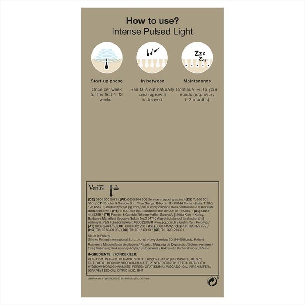 "BRAUN - Epilatore a luce pulsata PL5052"