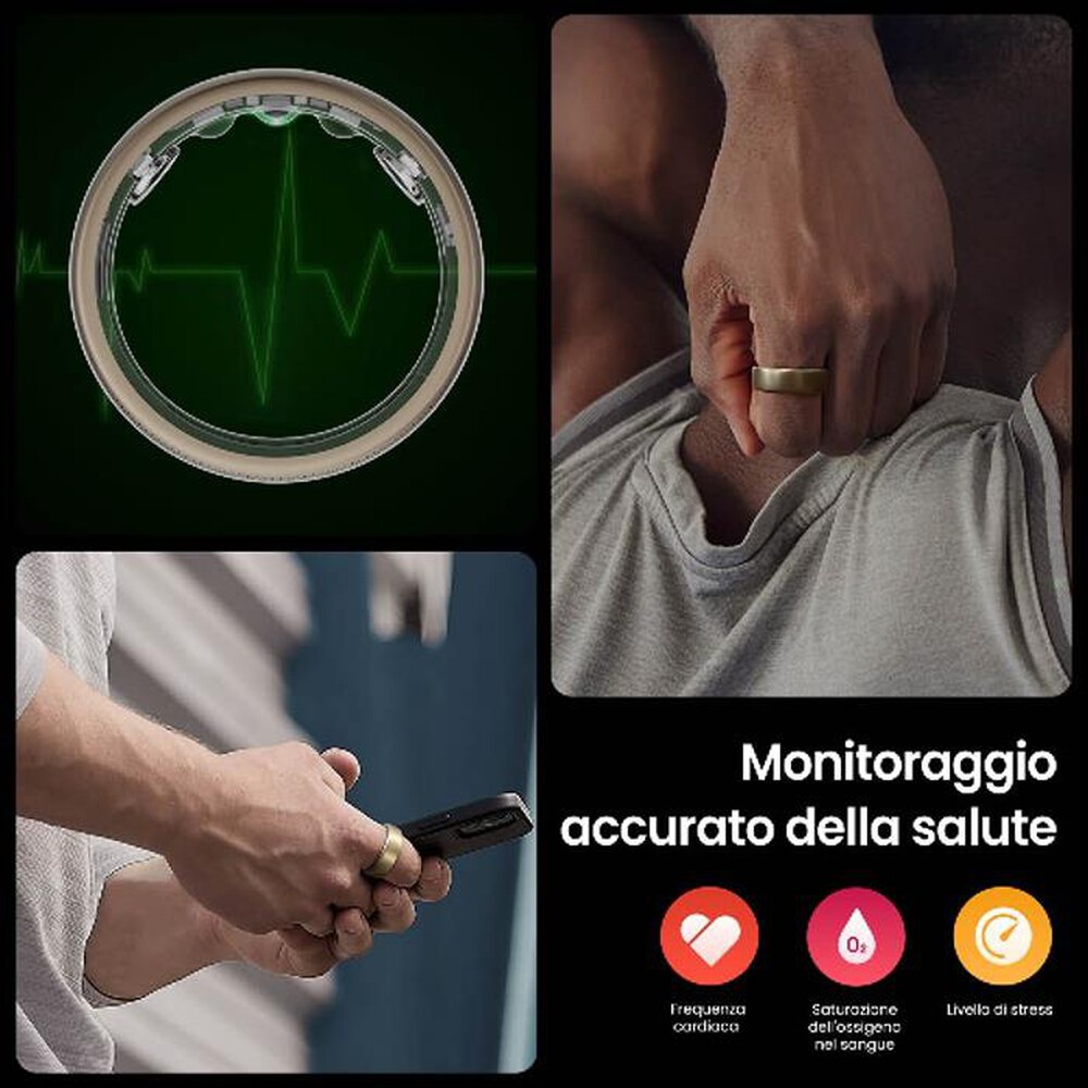 Immagine del prodotto AMAZFIT - Anello Smart HELIO RING 8-TITANIUM