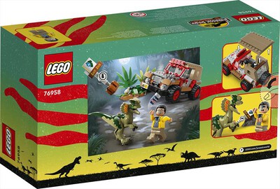 LEGO - JURASSIC WORLD L&rsquo;agguato del Dilofosauro - 76958