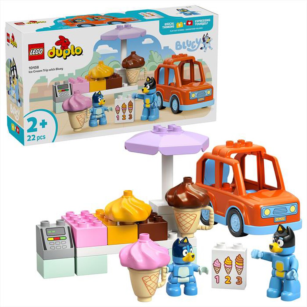Immagine del prodotto LEGO - DUPLO BLUEY Visita alla gelateria di BLUEY 10458