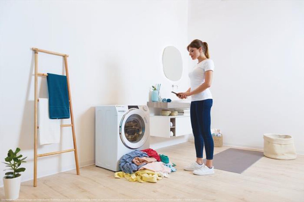 "CANDY - Lavatrice RO14104DWMSE/1-S 10 Kg Classe A-Bianco"