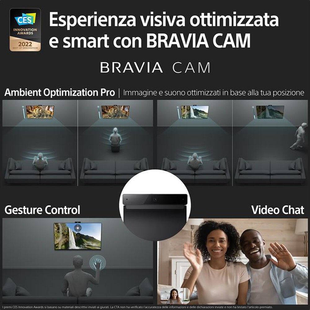 "SONY - Smart TV BRAVIA LED UHD 4K 55\" KD55X81KAEP"