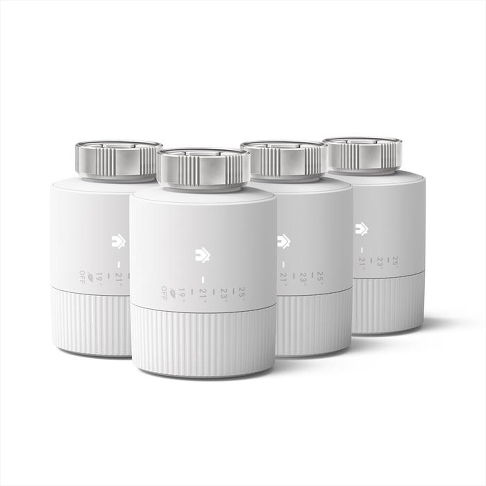 "TADO - 4 TESTE TERMOSTATICHE INTELLIGENTI BASIC  V3+-White"
