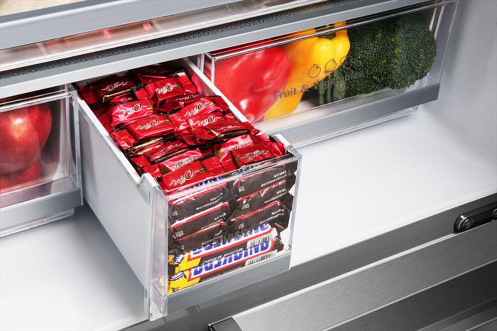 "HISENSE - Frigorifero 3 e più porte RQ758N4SWI1 Classe F-Inox"
