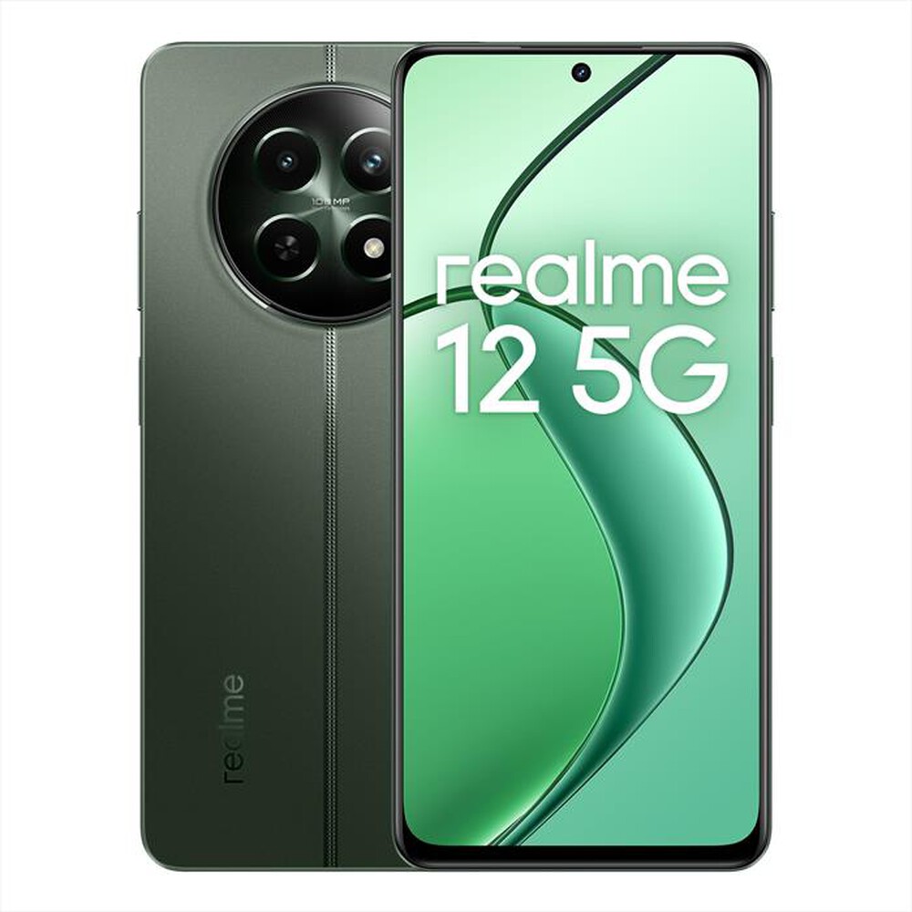 "REALME - Smartphone REALME 12 5G 256GB/8GB-Woodland Green"
