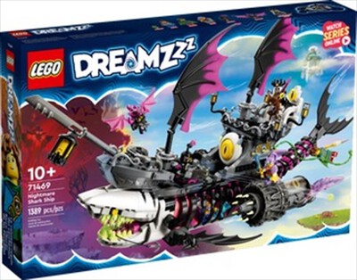 LEGO - DREAMZZZ Nave-squalo Nightmare - 71469-Multicolore