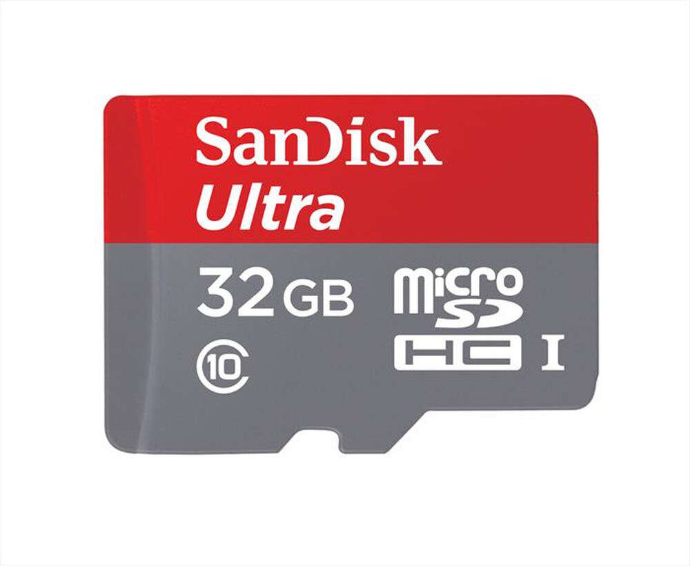 Immagine del prodotto SANDISK - MicroSDHC Ultra 32GB + adattatore SD