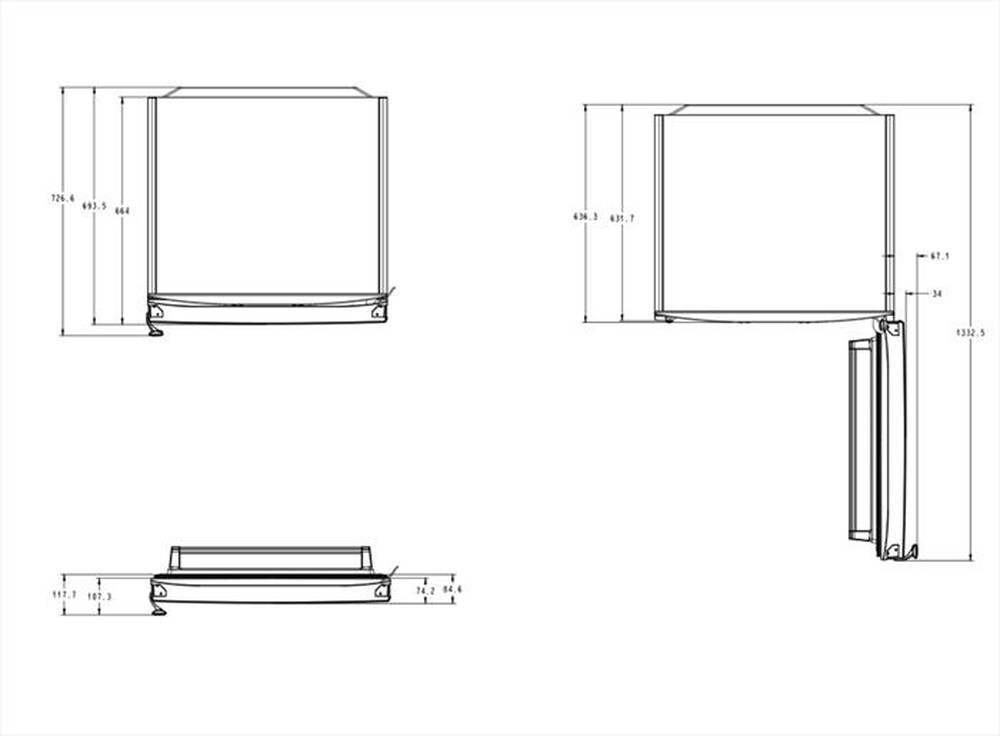 "HOTPOINT ARISTON - Frigorifero combinato HA70BI 52 X Classe E"