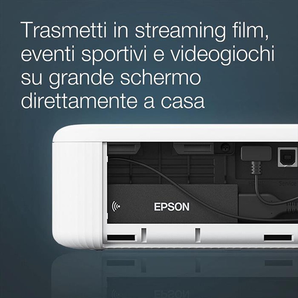 Immagine del prodotto EPSON - Videoproiettore CO-FH02-Bianco/Nero