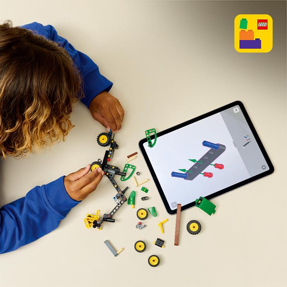 Immagine del prodotto LEGO - TECHNIC Mietitrebbia gommato John Deere - 42218-Multicolore