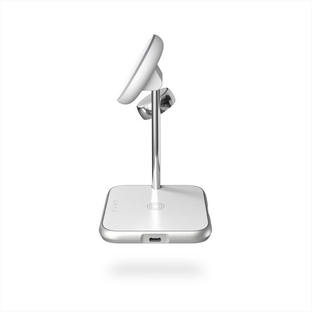 "ZENS - 4-IN-1 MAGSAFE + WATCH WIRELESS CHARGING STATION-White - Bianco"