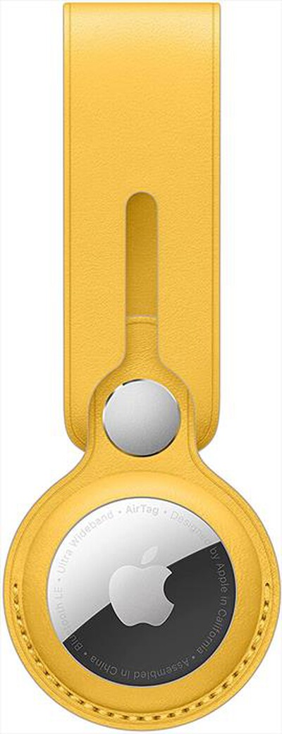 APPLE - Laccetto AirTag in pelle-Limone