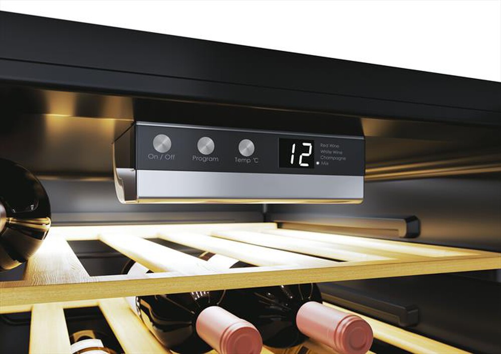 Immagine del prodotto CANDY - Cantinetta CWC 021 ELSP/NF Classe G 21 bottiglie-Nero