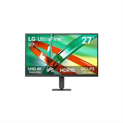 LG - Monitor LCD 4K 27" 27U711B-B-Black