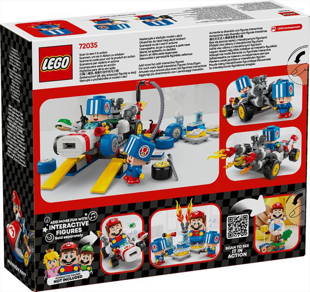 Immagine del prodotto LEGO - SUPER MARIO Mario Kart: Officina di Toad 72035