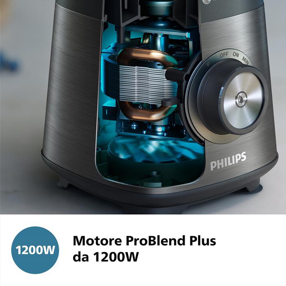 Immagine del prodotto PHILIPS - Frullatore SERIE 5000 HR3041/00-Nero/Metallo
