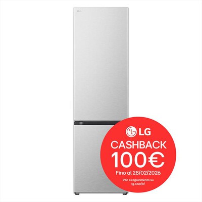 LG - Frigorifero combinato GBV7280CMB Classe C 387L-Argento