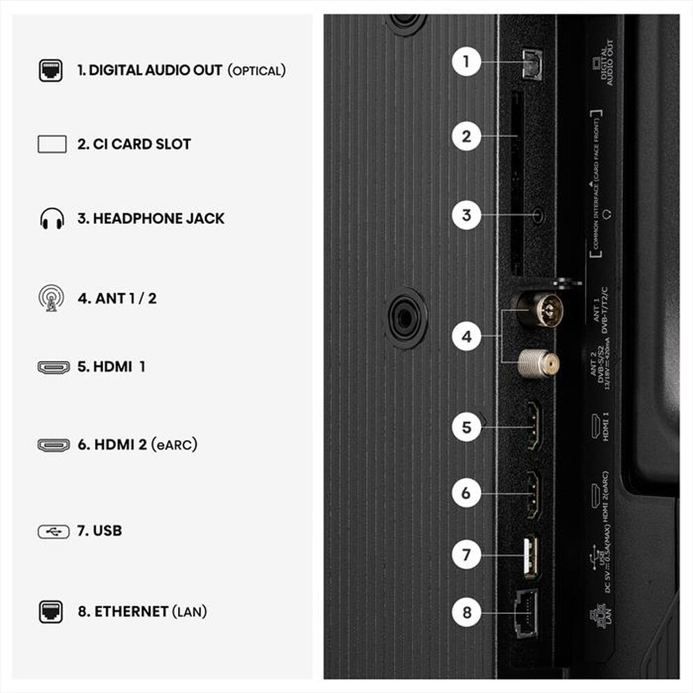 Immagine del prodotto HISENSE - Smart TV LED FHD 40" 40A49S-NERO