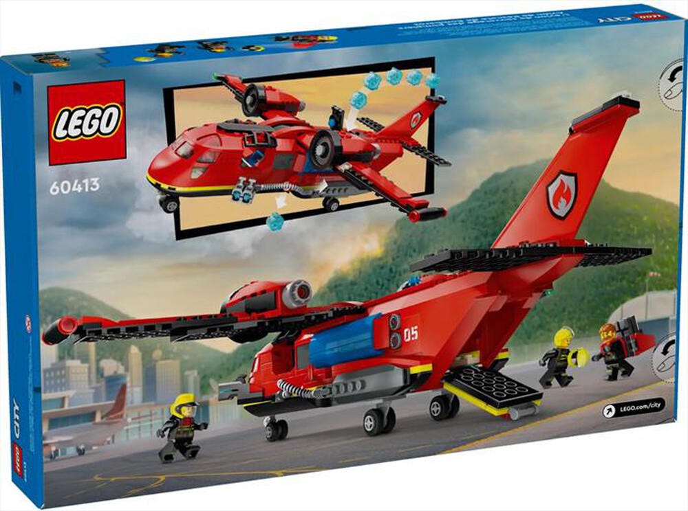Immagine del prodotto LEGO - CITY Aereo antincendio - 60413-Multicolore