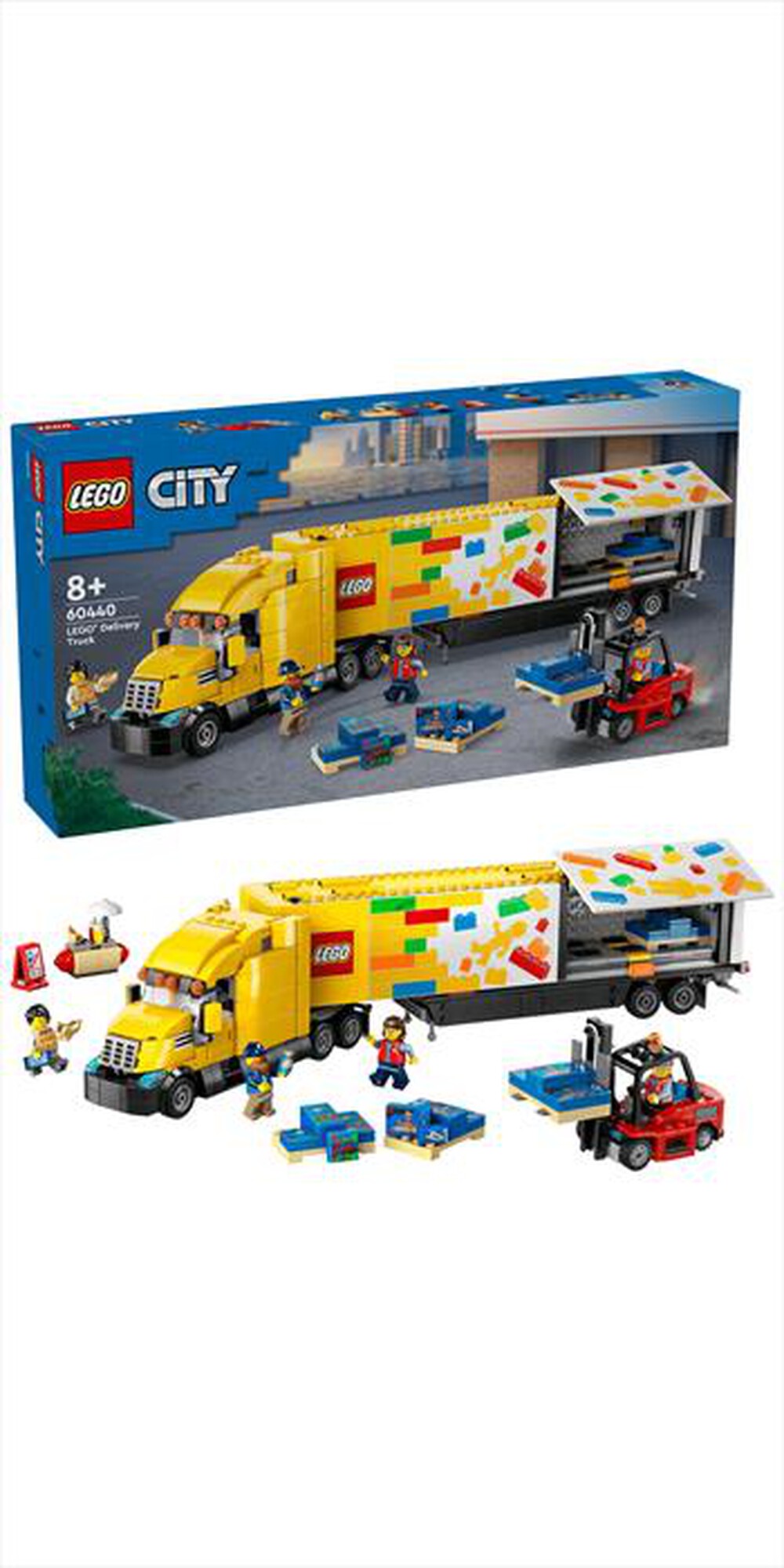 "LEGO - CITY Camion per le consegne giallo - 60440"