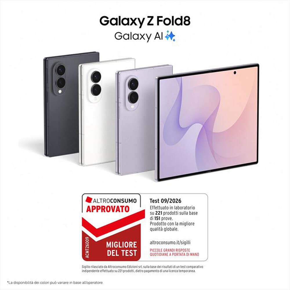 Immagine del prodotto SAMSUNG - Galaxy Z Fold8 16+1TB-Cream