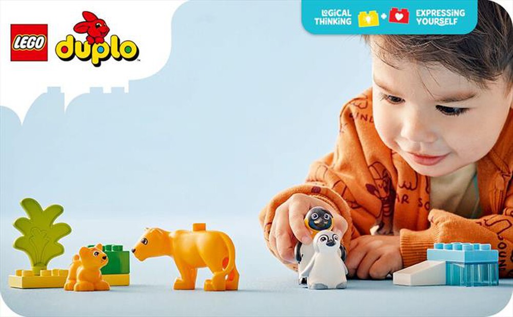 Immagine del prodotto LEGO - DUPLO Famiglie di animali: pinguini e leoni 10442