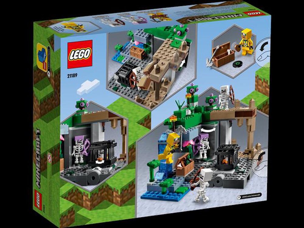 "LEGO - MINECRAFT LE SEGRETE DELLO SCHELETRO - 21189"