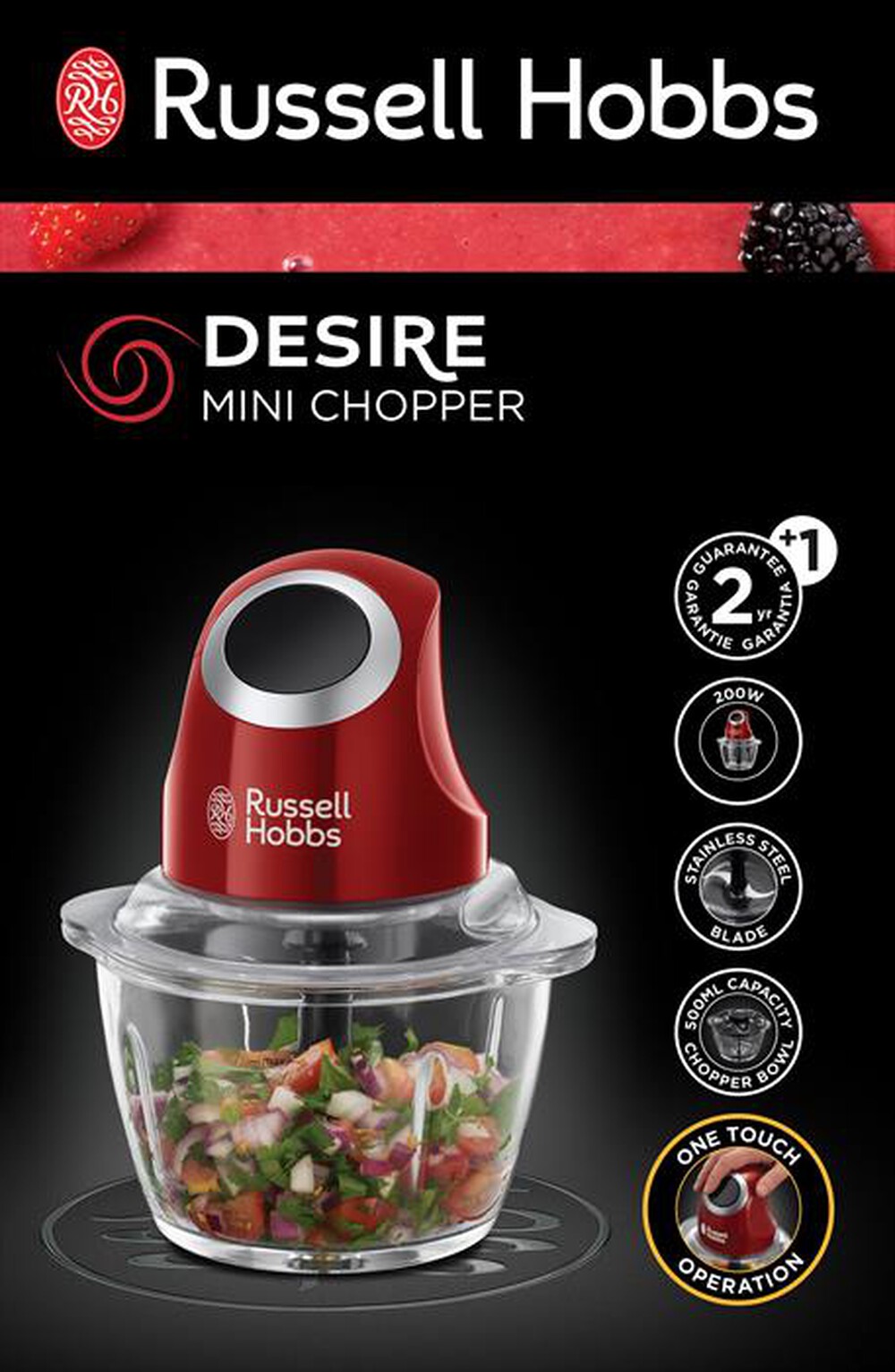"RUSSELL HOBBS - 24660-56-rosso/nero"