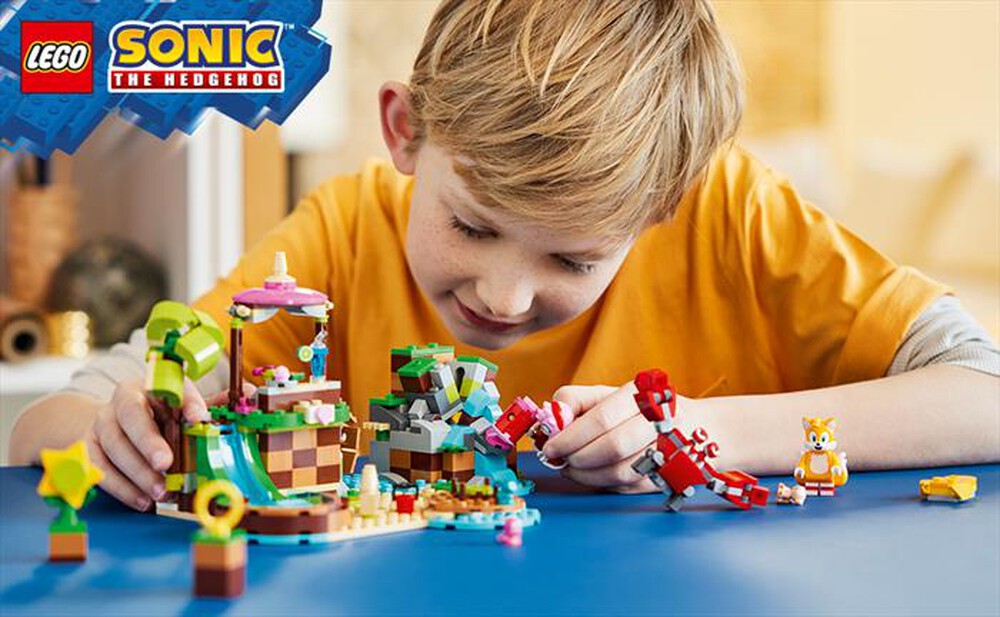 Immagine del prodotto LEGO - SONIC L&rsquo;isola del soccorso animale di Amy - 76992