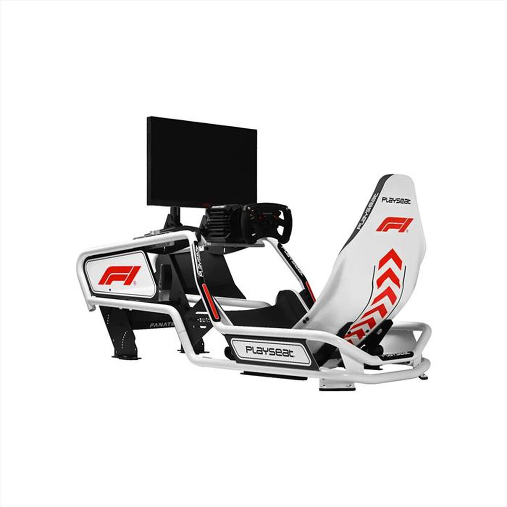 "PLAYSEAT - Sedile da corsa FORMULA INTELLIGENCE - F1 EDITION-Bianco/Nero"