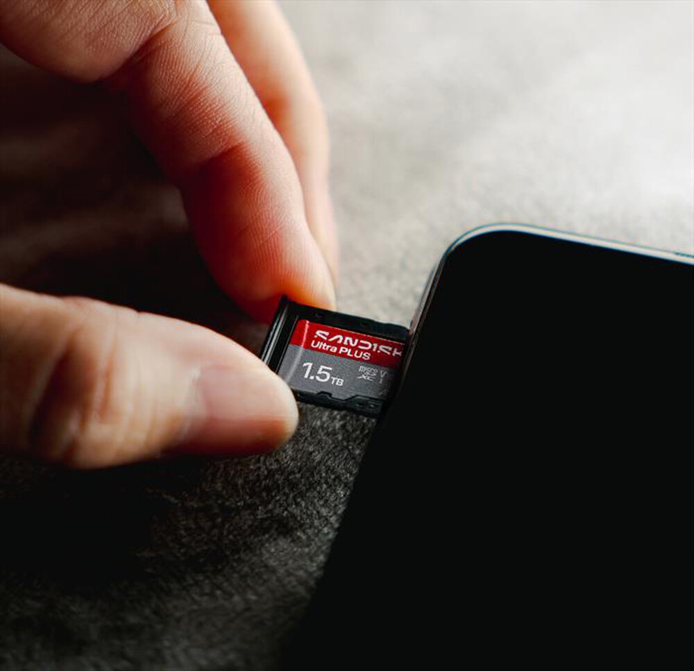 Immagine del prodotto SANDISK - SCHEDA MICROSD ULTRA PLUS A1 V10 256GB-grigio