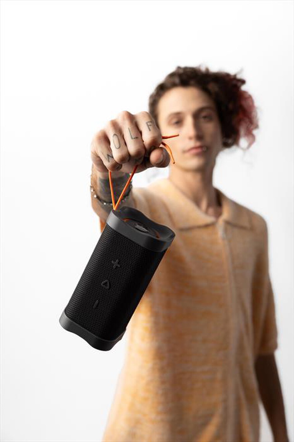 "SKULLCANDY - TERRAIN WIRELESS SPEAKER-Nero/Arancione"