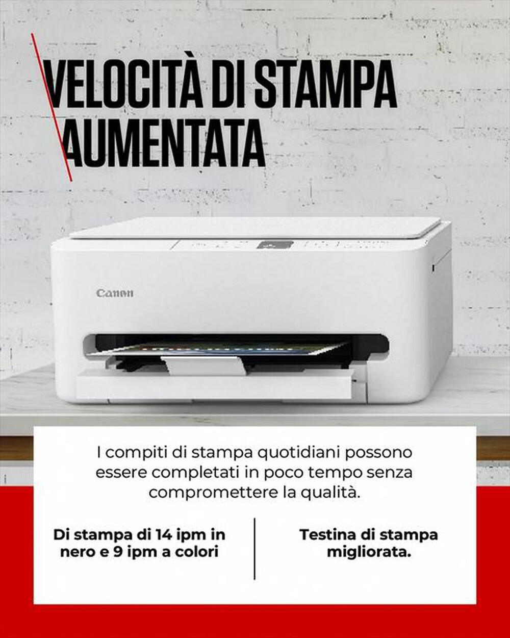 Immagine del prodotto CANON - Multifunzione PIXMA TS6550I-White