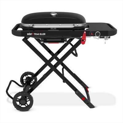 WEBER - BARBECUE PORTATILE A GAS WEBER TRAVELER-Nero