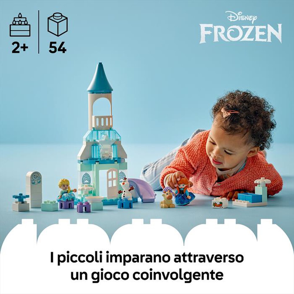 "LEGO - LA FESTA AL CASTELLO DI ANNA ED ELSA FROZEN-,"