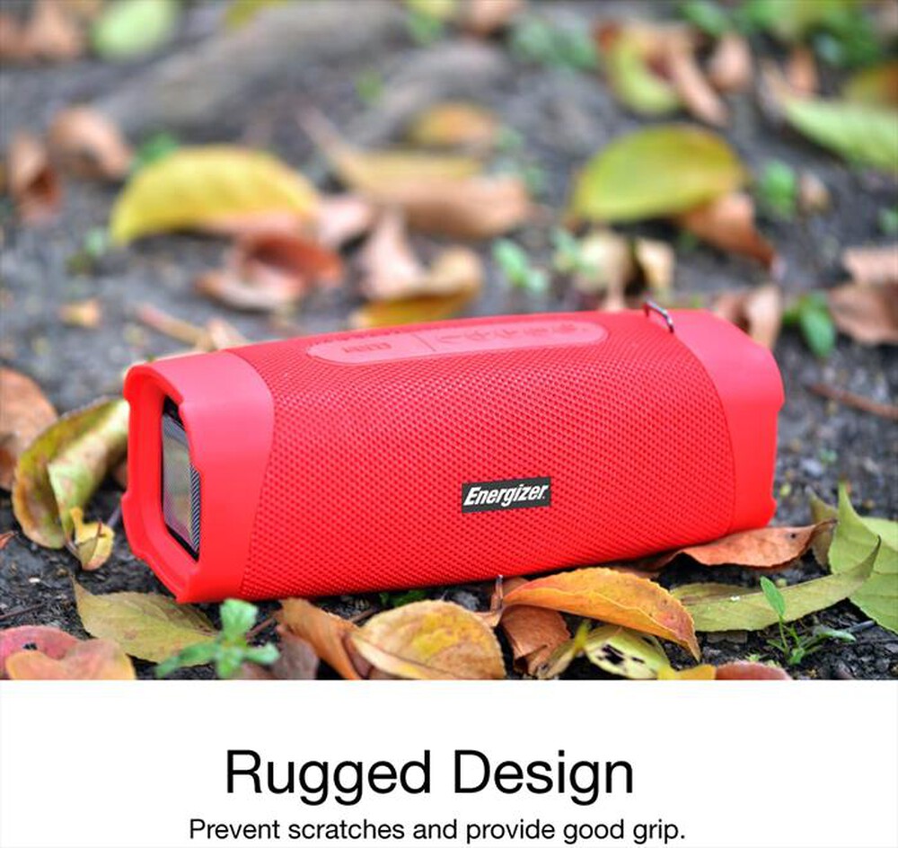 "ENERGIZER - BTS105 SPEAKER PORTATILE BLUETOOTH-ROSSO"