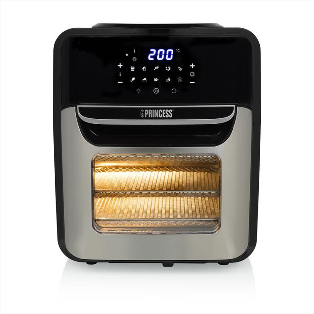 "PRINCESS - Friggitrice ad aria 183026-nero/acciaio"
