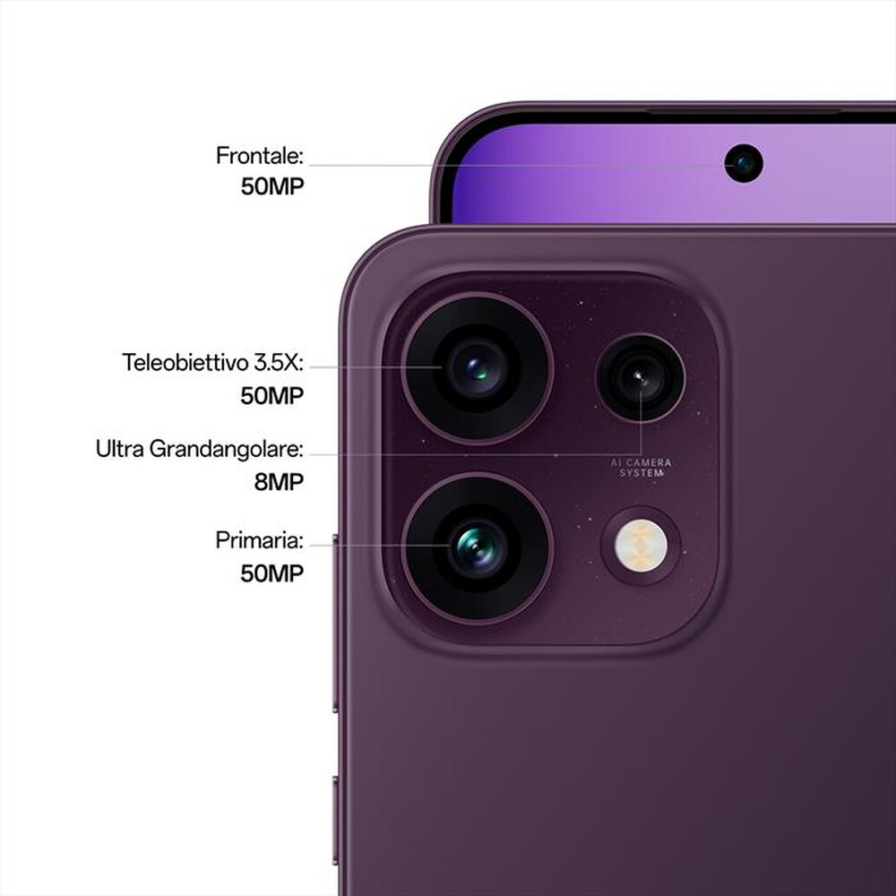 Immagine del prodotto OPPO - Smartphone RENO16 F 5G-Purple Black