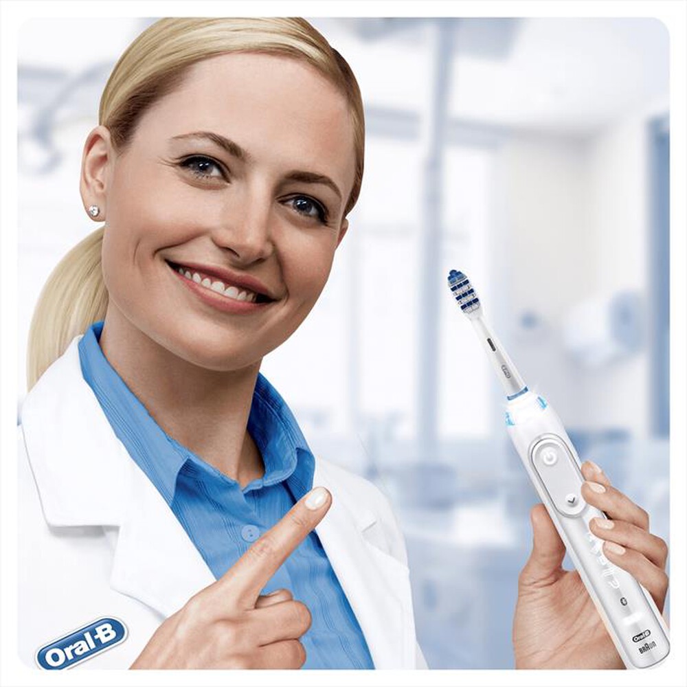 "ORAL-B - Testine TriZone, 3 Pezzi-Bianco"