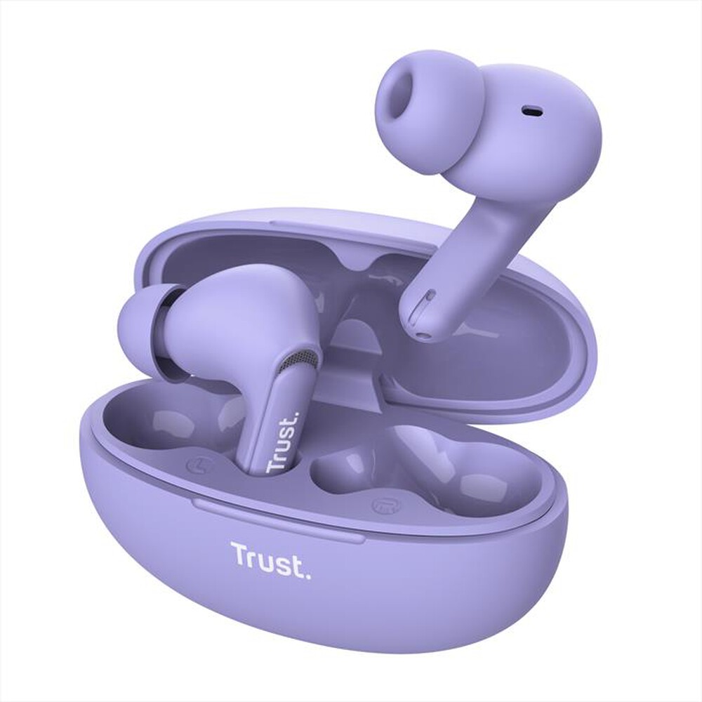 "TRUST - Auricolare bluetooth YAVI ENC-Purple"