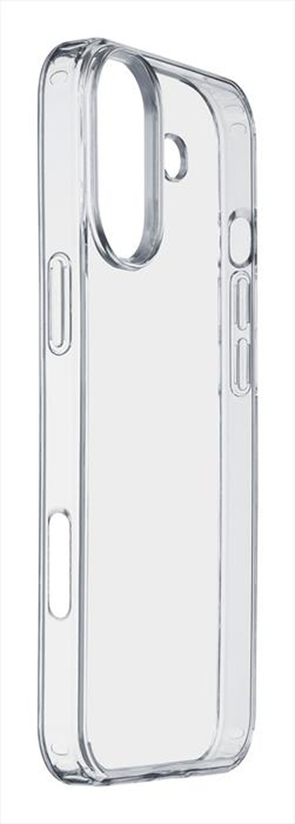 "CELLULARLINE - Cover CLEAR STRONG per iPhone 16-Transparent"