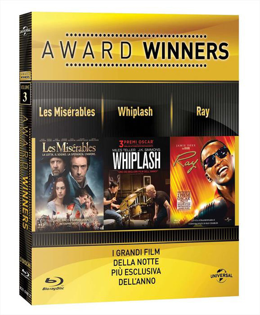 Immagine del prodotto UNIVERSAL PICTURES - Miserables (Les) / Whiplash / Ray - Oscar Collec