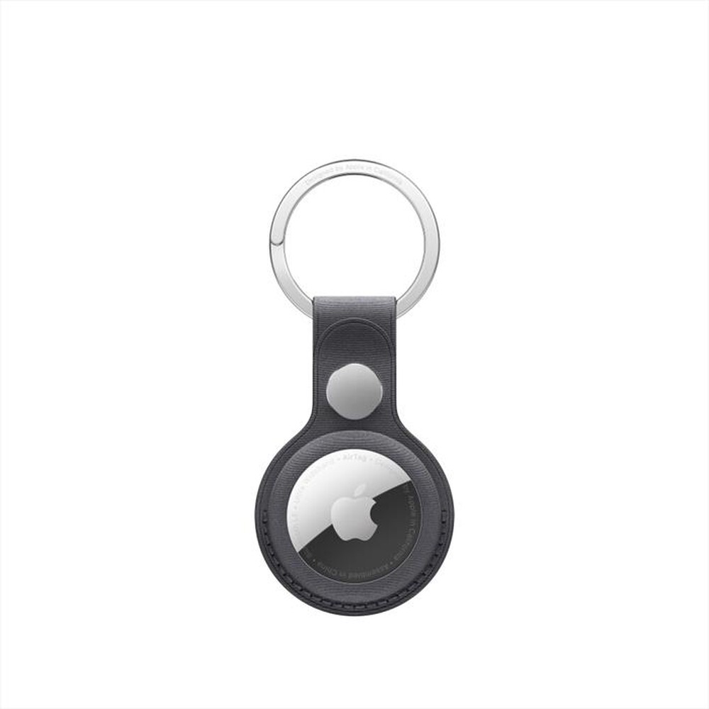 "APPLE - Portachiavi AirTag FineWoven-Nero"