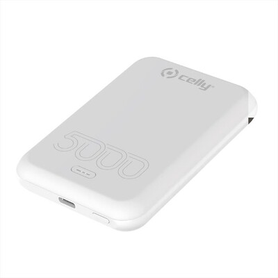 CELLY - Batteria portatile GR PBK 5000 EVO-Bianco